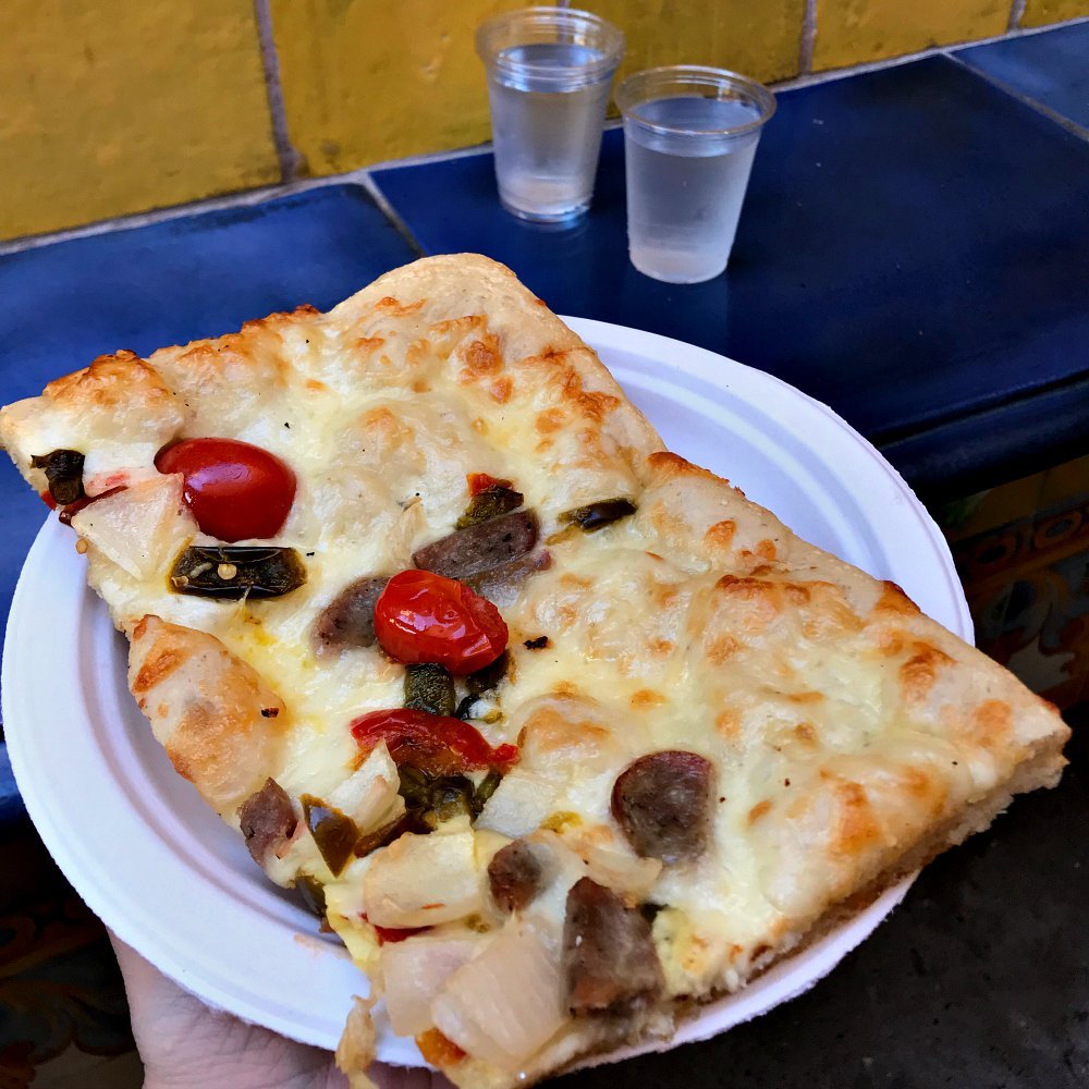 Pizza al Taglio in the Italy Pavillion at Epcot