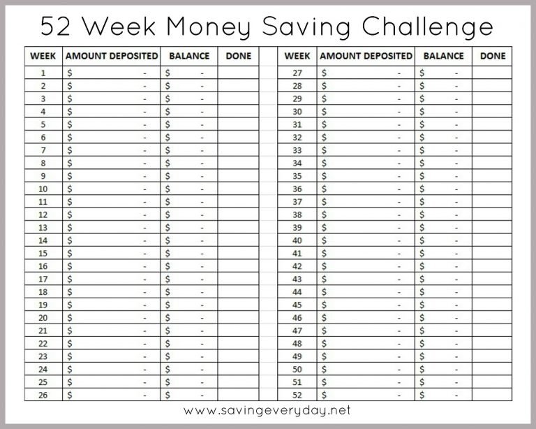 52-week-money-saving-challenge-printable-sheet